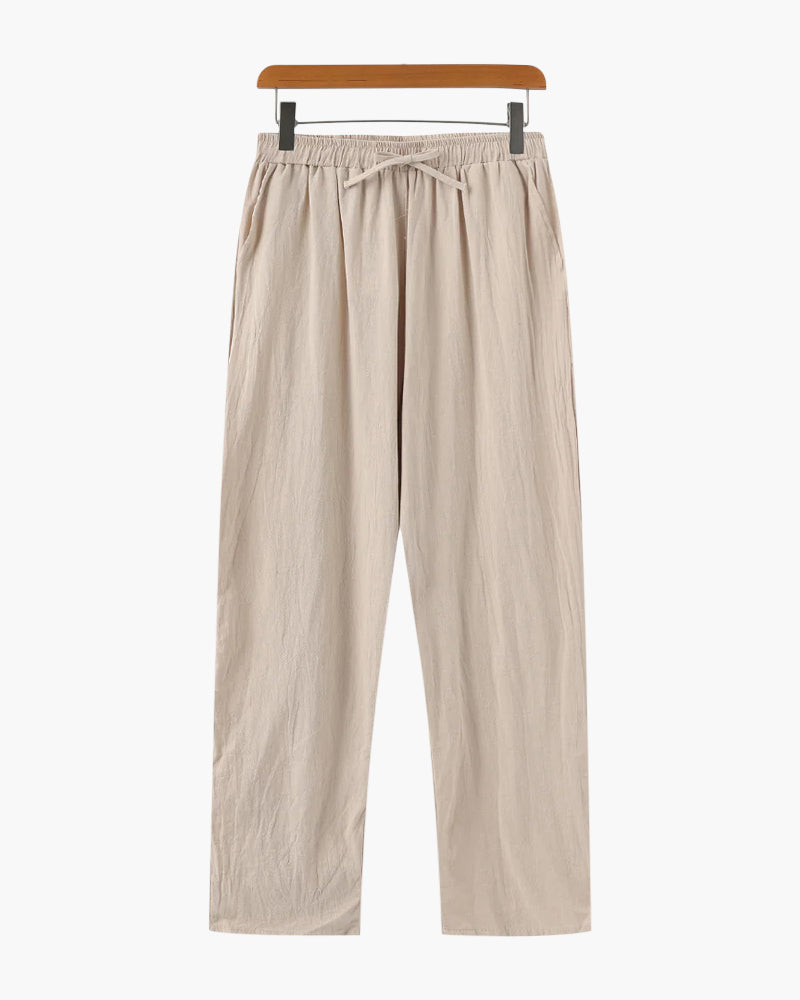 Pantalon en lin Zanzibar (coupe droite)