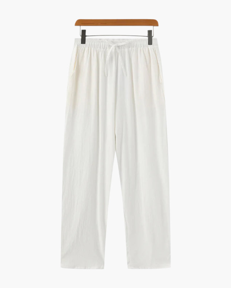 Pantalon en lin Zanzibar (coupe droite)