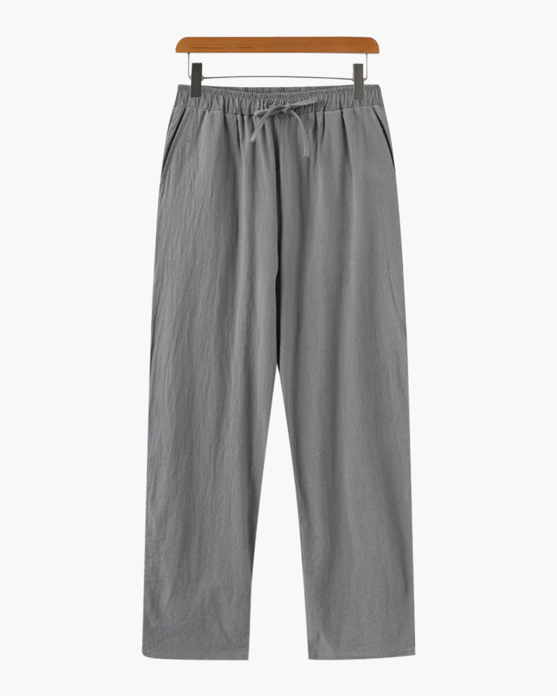 Pantalon en lin Zanzibar (coupe droite)